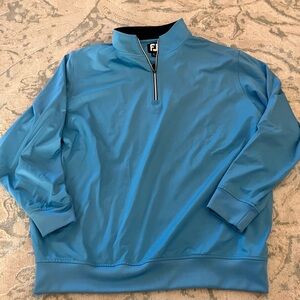 Footjoy Medium Men’s Quarter Zip Light Blue
